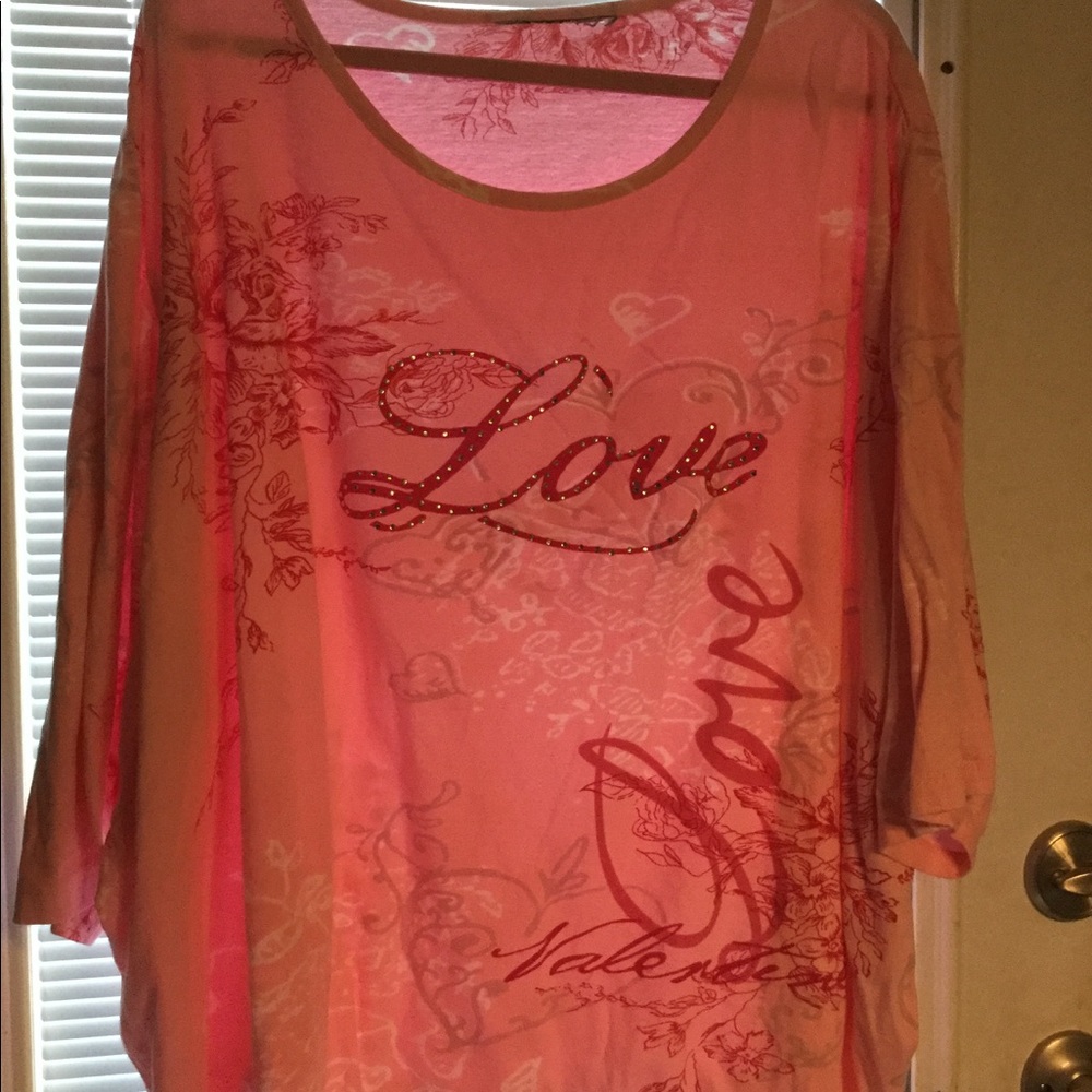 Love 3/4 sleeve tee